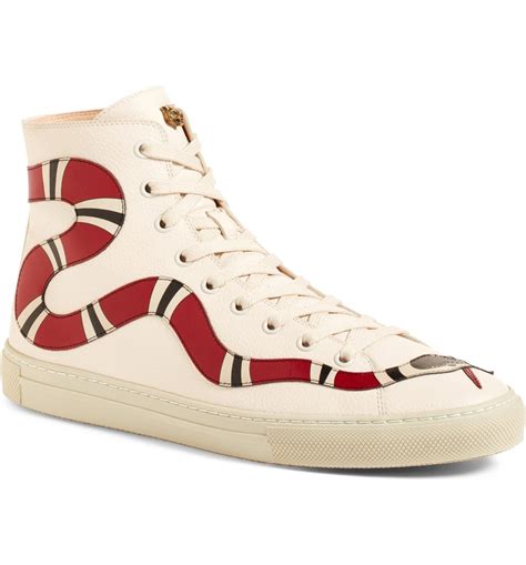 gucci high top lace up sneaker boots|gucci sneakers women sale nordstrom.